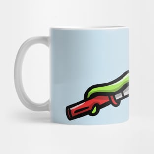 Snake knife Mug